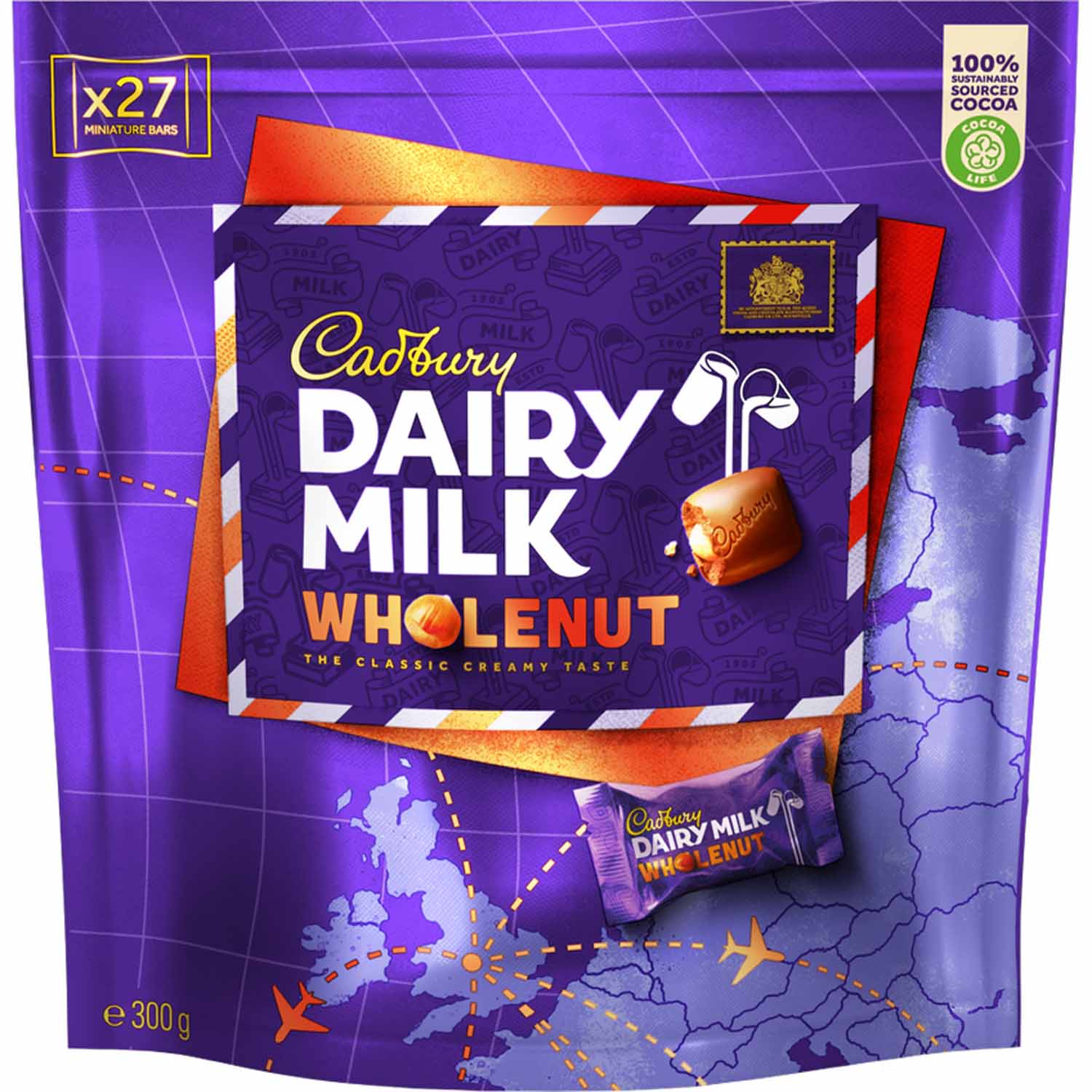 Cadbury Dairy Milk Wholenut Bag